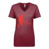 Next Level Apparel 1540 - Ladies' Ideal V-Neck Thumbnail