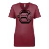 Next Level Apparel 1540 - Ladies' Ideal V-Neck Thumbnail