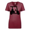 Next Level Apparel 1540 - Ladies' Ideal V-Neck Thumbnail