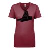 Next Level Apparel 1540 - Ladies' Ideal V-Neck Thumbnail