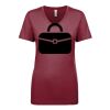 Next Level Apparel 1540 - Ladies' Ideal V-Neck Thumbnail
