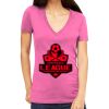 Tultex 214 - Ladies' Slim Fit Fine Jersey V-Neck Thumbnail