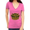 Tultex 214 - Ladies' Slim Fit Fine Jersey V-Neck Thumbnail