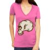 Tultex 214 - Ladies' Slim Fit Fine Jersey V-Neck Thumbnail