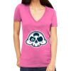 Tultex 214 - Ladies' Slim Fit Fine Jersey V-Neck Thumbnail