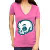 Tultex 214 - Ladies' Slim Fit Fine Jersey V-Neck Thumbnail