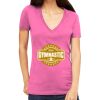 Tultex 214 - Ladies' Slim Fit Fine Jersey V-Neck Thumbnail