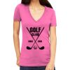 Tultex 214 - Ladies' Slim Fit Fine Jersey V-Neck Thumbnail