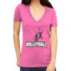 Tultex 214 - Ladies' Slim Fit Fine Jersey V-Neck Thumbnail