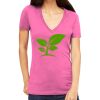 Tultex 214 - Ladies' Slim Fit Fine Jersey V-Neck Thumbnail