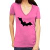 Tultex 214 - Ladies' Slim Fit Fine Jersey V-Neck Thumbnail