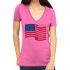 Tultex 214 - Ladies' Slim Fit Fine Jersey V-Neck Thumbnail